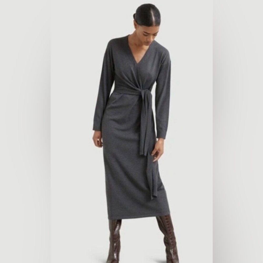 Modern Citizen Gray Midi Dress